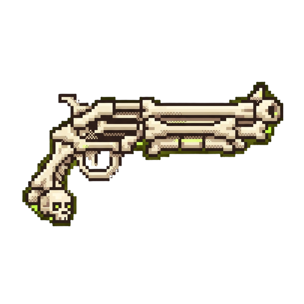 Skeleton Bone Gun